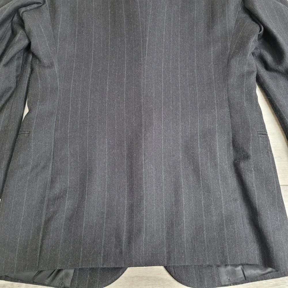 🕴️Vintage‎ Nino Cerruti Rue Royale Men's S/M Pinstripe Wool Blazer Filene's